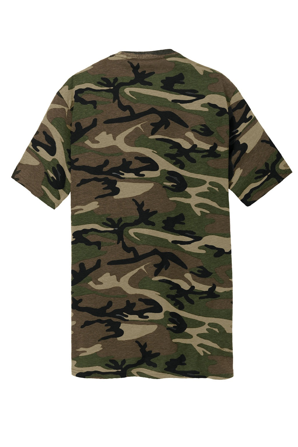 Mens Core Short Sleeve Crewneck T-Shirt - Military Camo