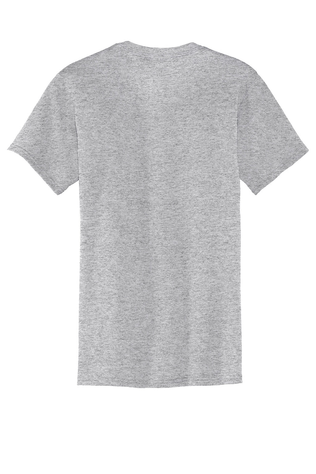 Mens Core Short Sleeve Crewneck T-Shirt w/ Pocket - Heather Grey
