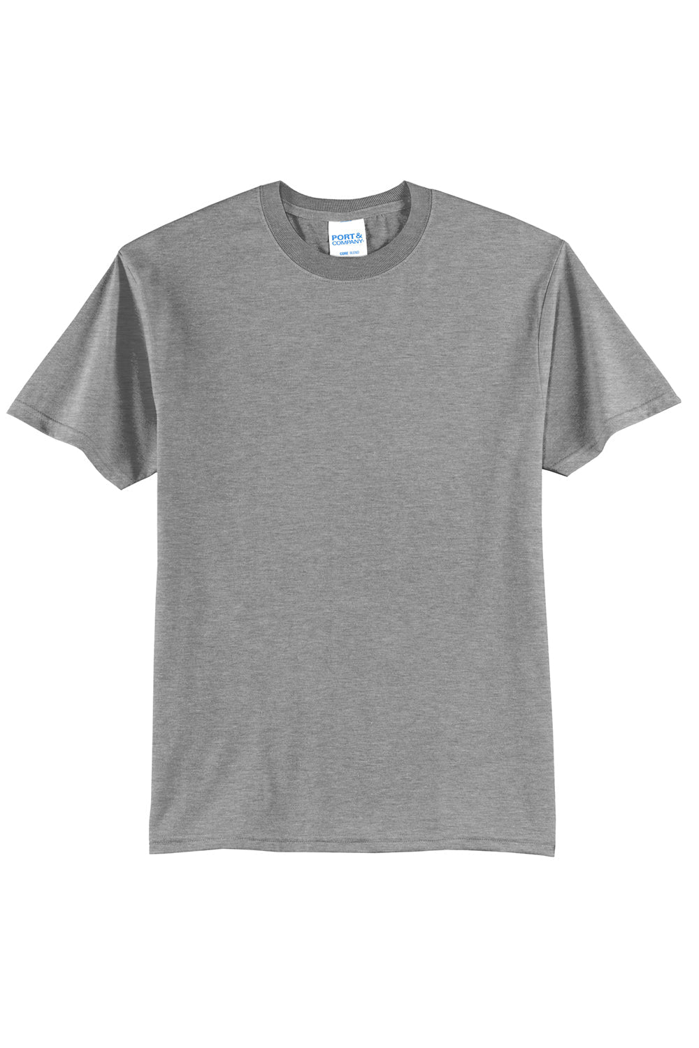Mens Core Short Sleeve Crewneck T-Shirt - Heather Grey
