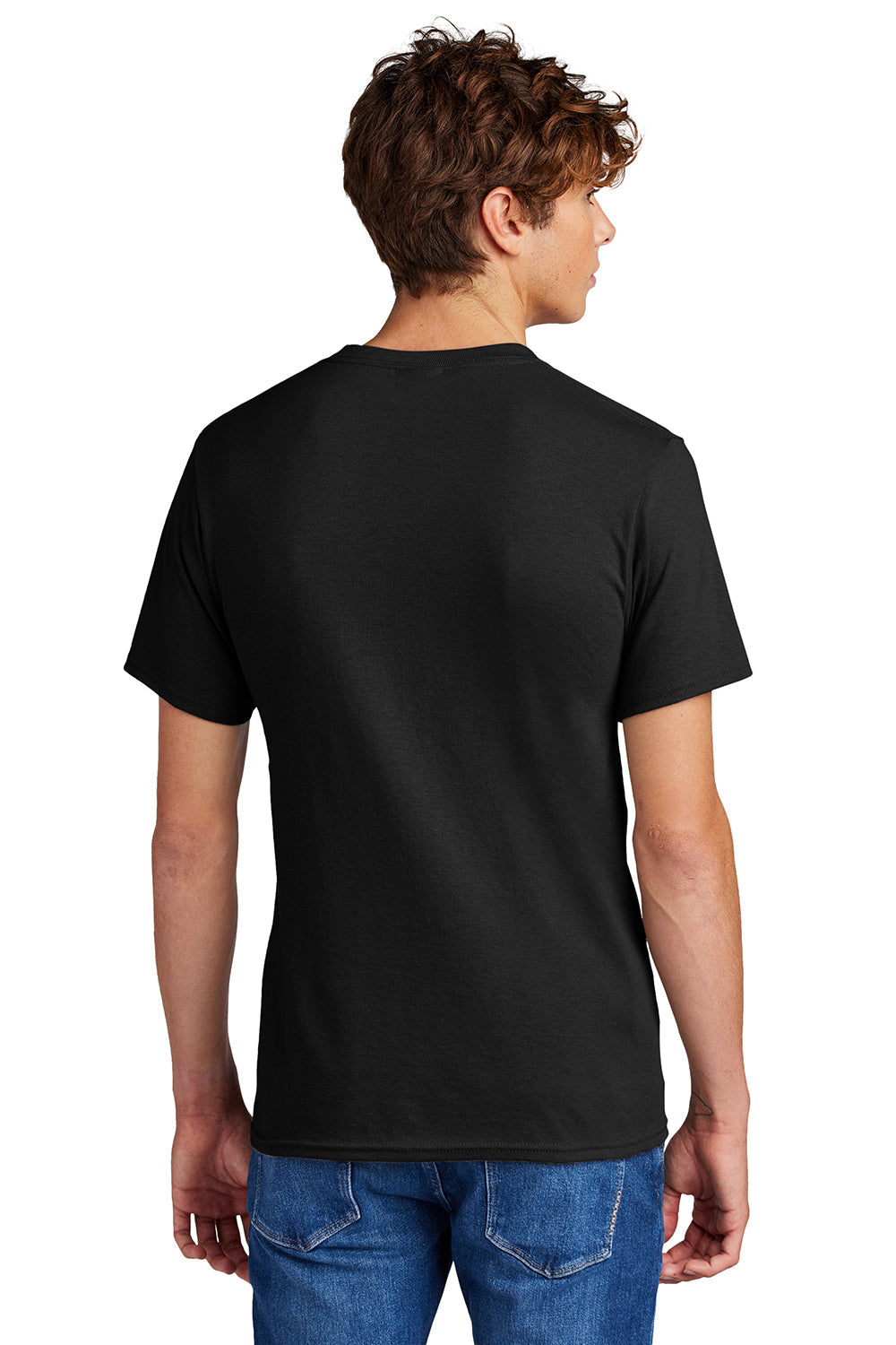 Mens Core Short Sleeve Crewneck T-Shirt - Jet Black