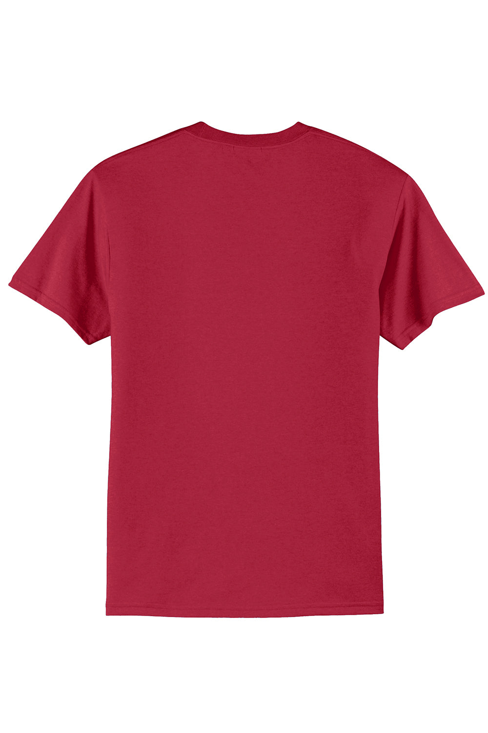 Mens Core Short Sleeve Crewneck T-Shirt - Red