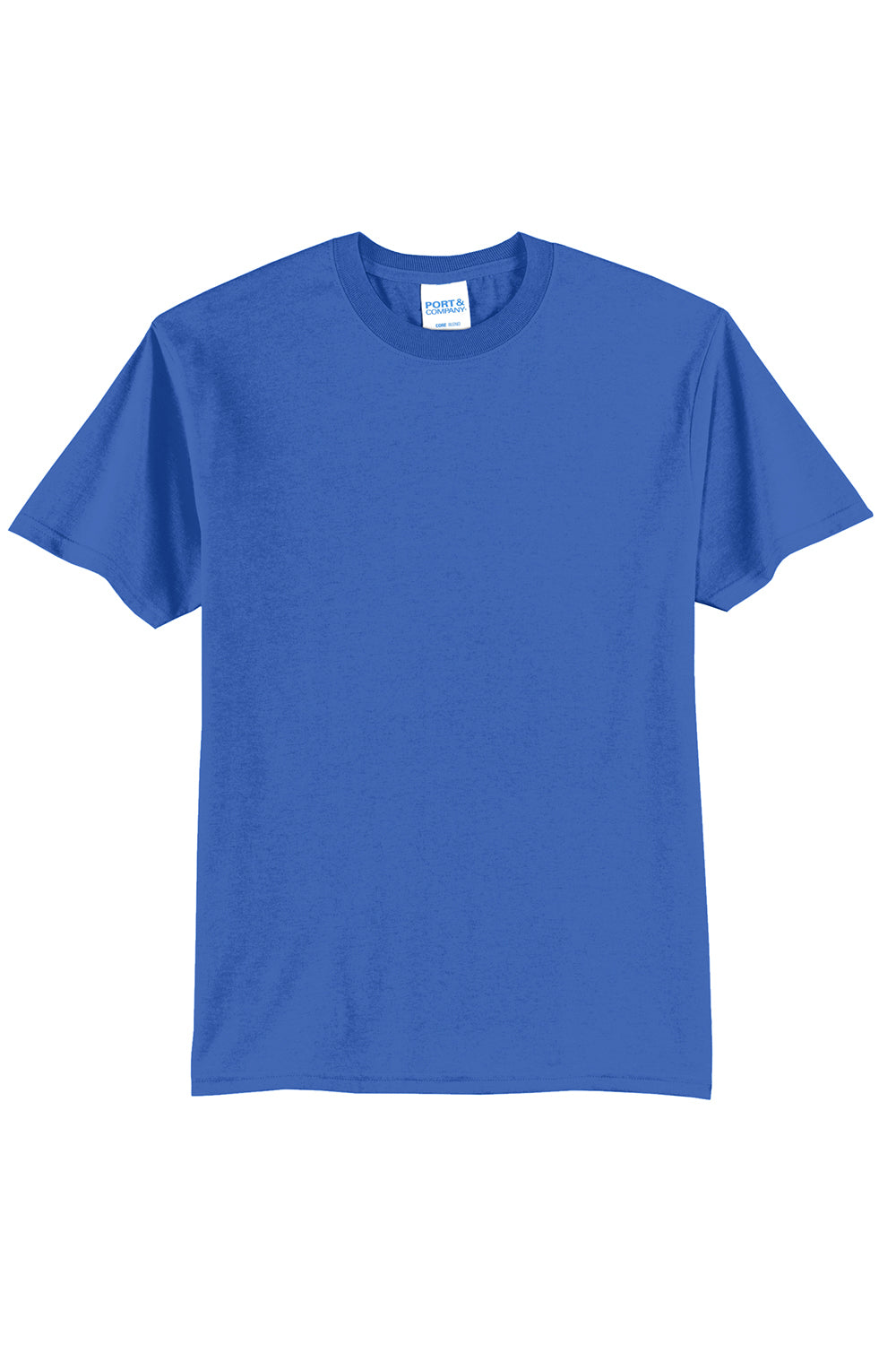 Mens Core Short Sleeve Crewneck T-Shirt - Royal Blue