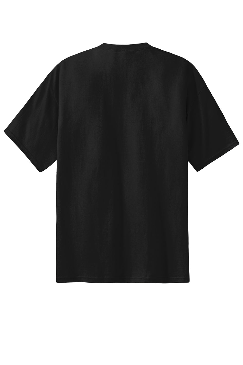 Mens Essential Short Sleeve Crewneck T-Shirt - Jet Black