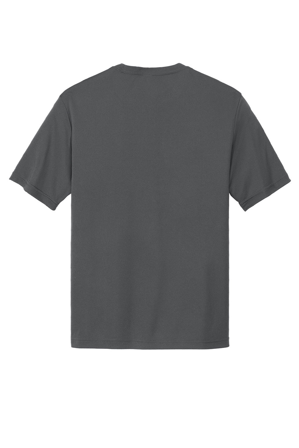 Sport-Tek Mens Competitor Moisture Wicking Short Sleeve Crewneck T-Shirt - Iron Grey
